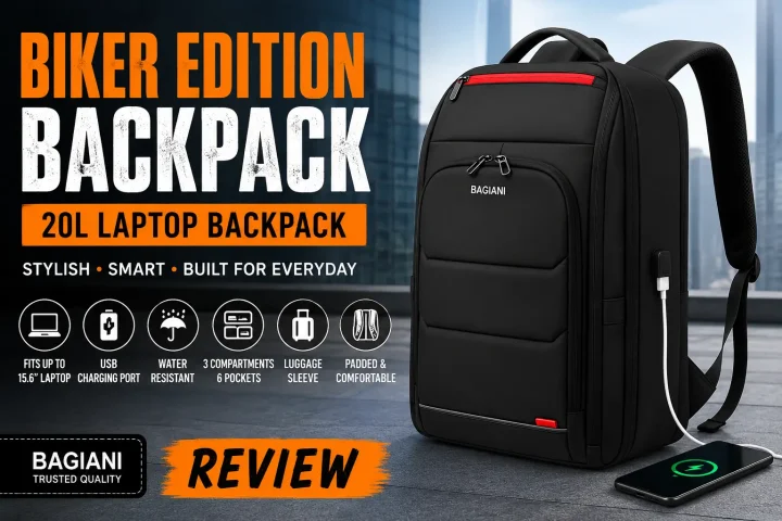 Bagiani Biker Edition Backpack Review