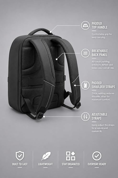 Comfortable Shoulder Straps Bagiani Biker Edition