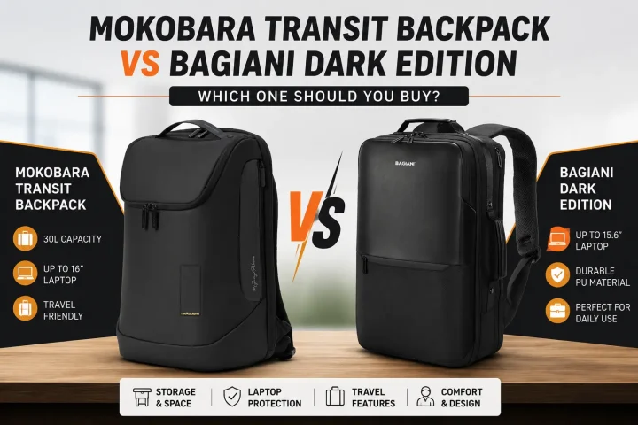 MOKOBARA Transit Backpack vs Bagiani