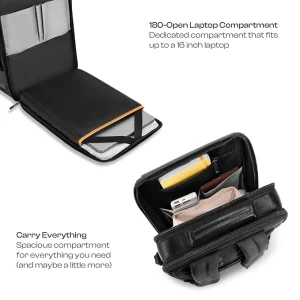 Urban Jungle Roam Briefpack 16 inch laptop compartment
