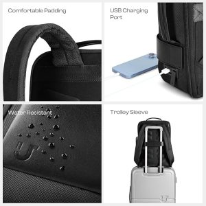 Urban Jungle Roam Briefpack business backpack side view